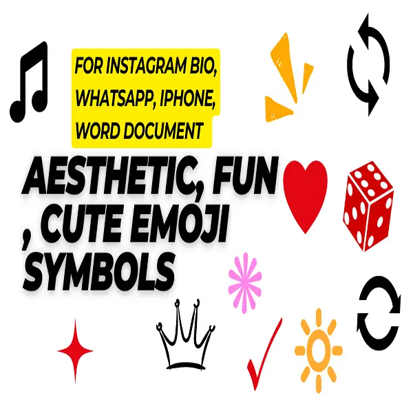 Aesthetic symbls,emoji combos, emojipediaimages copypastesymbol.org 